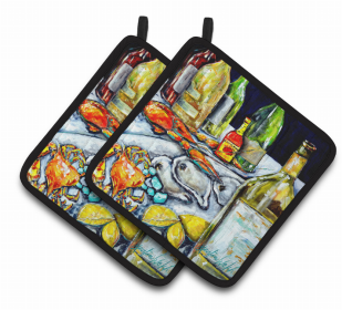 Sit a Spell Pair of Pot Holders