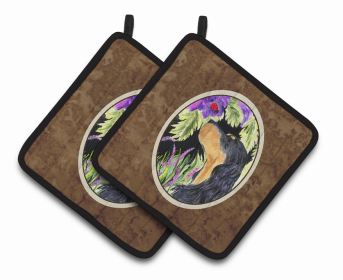 Gordon Setter Pair of Pot Holders