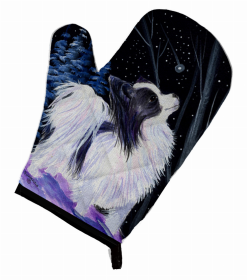 Starry Night Papillon Oven Mitt