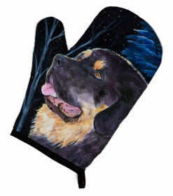 Starry Night Tibetan Mastiff Oven Mitt