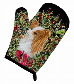 Christmas Wreath Papillon Oven Mitt