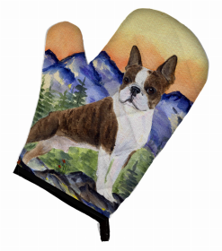 Boston Terrier Oven Mitt