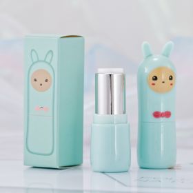 Alpaca Cartoon Lipstick Empty Shell Diy 121mm (Option: Alpaca Green)