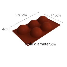 Silicone Baking Cake Mould (Option: B-Brick red)