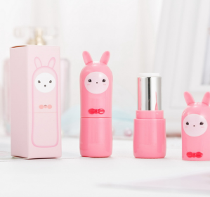 Alpaca Cartoon Lipstick Empty Shell Diy 121mm (Option: Alpaca Pink)