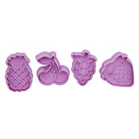 Three-dimensional biscuit mold baking household tools (Option: Fruit set)