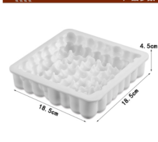 Moire mousse silicone mold (Option: Style1)