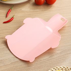 Outdoor Portable Foldable Vegetable Board (Color: Pink)