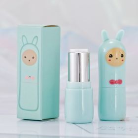 Alpaca Cartoon Lipstick Empty Shell Diy 121mm (Option: Alpaca Green Box)