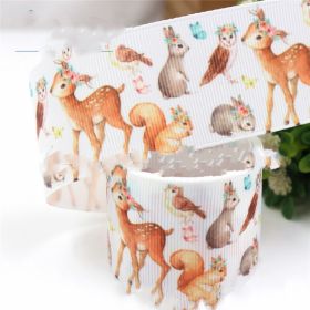 38mm Pattern Thermal Transfer Thread Ribbon DIY Handmade Packaging Accessories (Option: G 18831 1075-100yards)