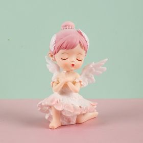 Ballerina Girl Home Decor Piece Cake Decoration (Option: Dance B)