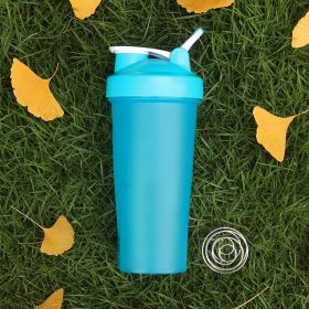 Sports Fitness Dried Egg White Milkshake Shake Cup (Option: Blue-600or700)