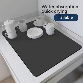 Coffee Machine Suction Cups And Plates Dry And Drain (Option: CD0061 7-30x 40cm)