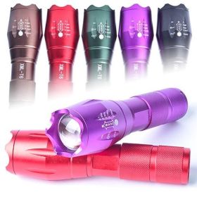 Grab-N-Go Zoomable Focusing Flashlight In 5 Colors (Color: Chocolate)