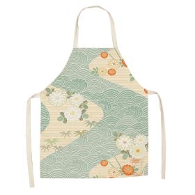 Cartoon Cat Digital Printing Sleeveless Apron (Option: W02309-68x55cm)