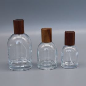 30ML 50ML100ML Cover Perfume Sub-bottles (Option: Walnut Cover-50ML)